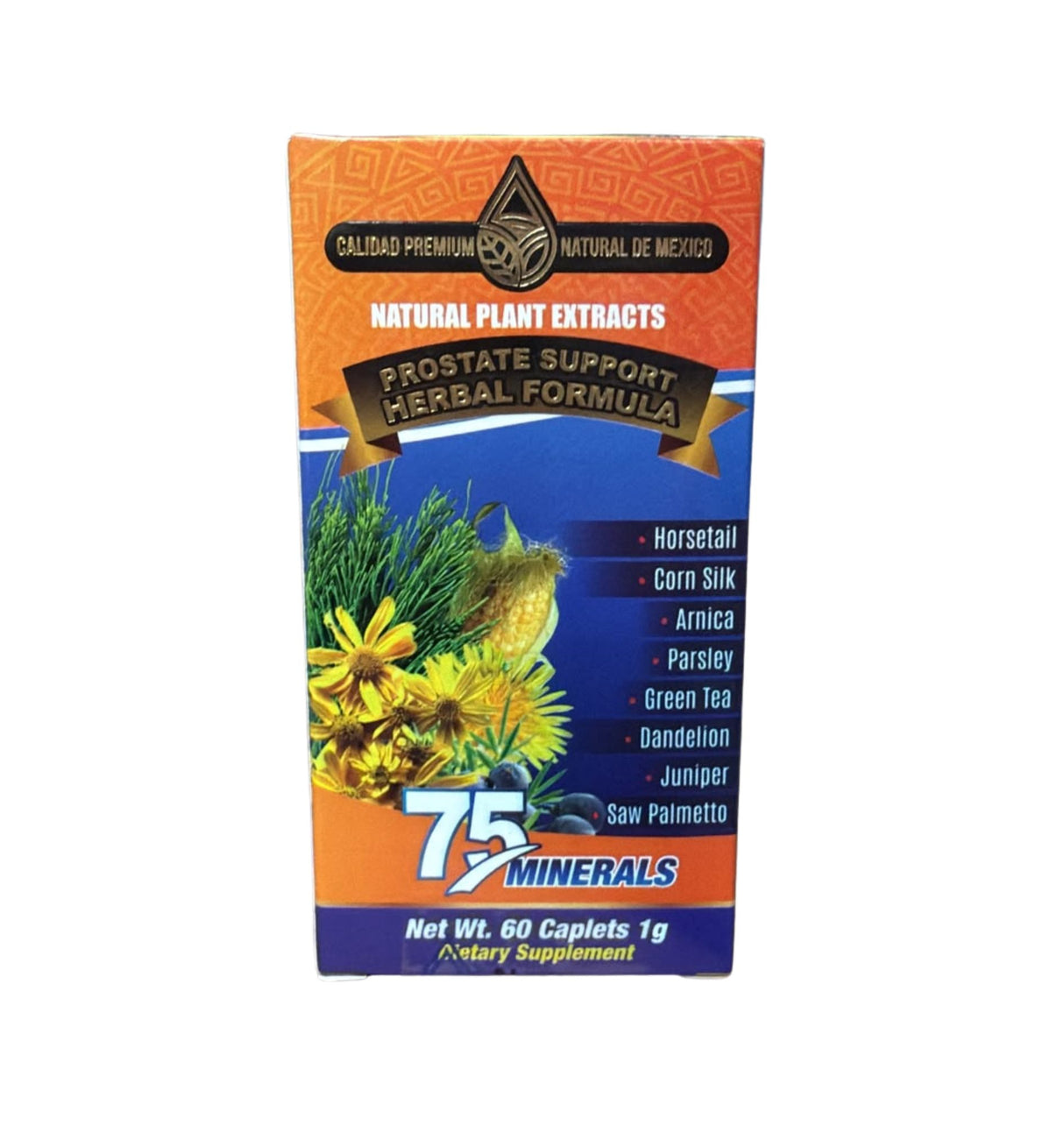 Prostate Support Herbal Formula / caplets / 60 caplets 1g / Linea Premium