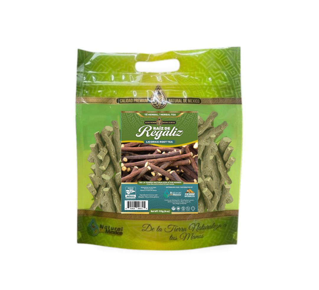 Raiz de Regaliz Té herbal 56g - 2 oz / Licorice Root Herbal Tea 56g - 2 oz