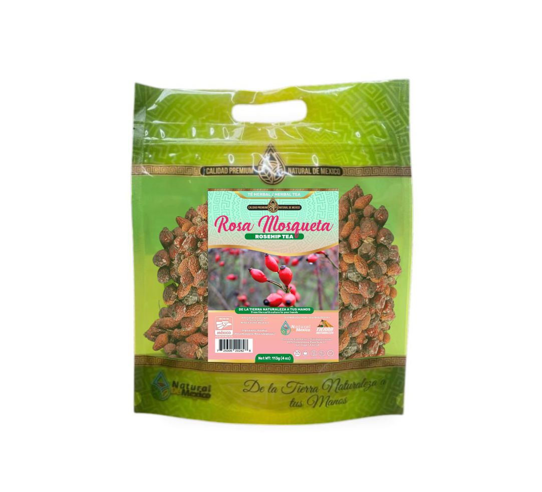 Rosa Mosqueta Té Herbal 113g - 4 oz /  Rosechip Herbal Tea 113g - 4 oz - Natural de Mexico