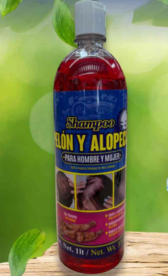 Shampoo Pelon y Alopecia 1 Lt