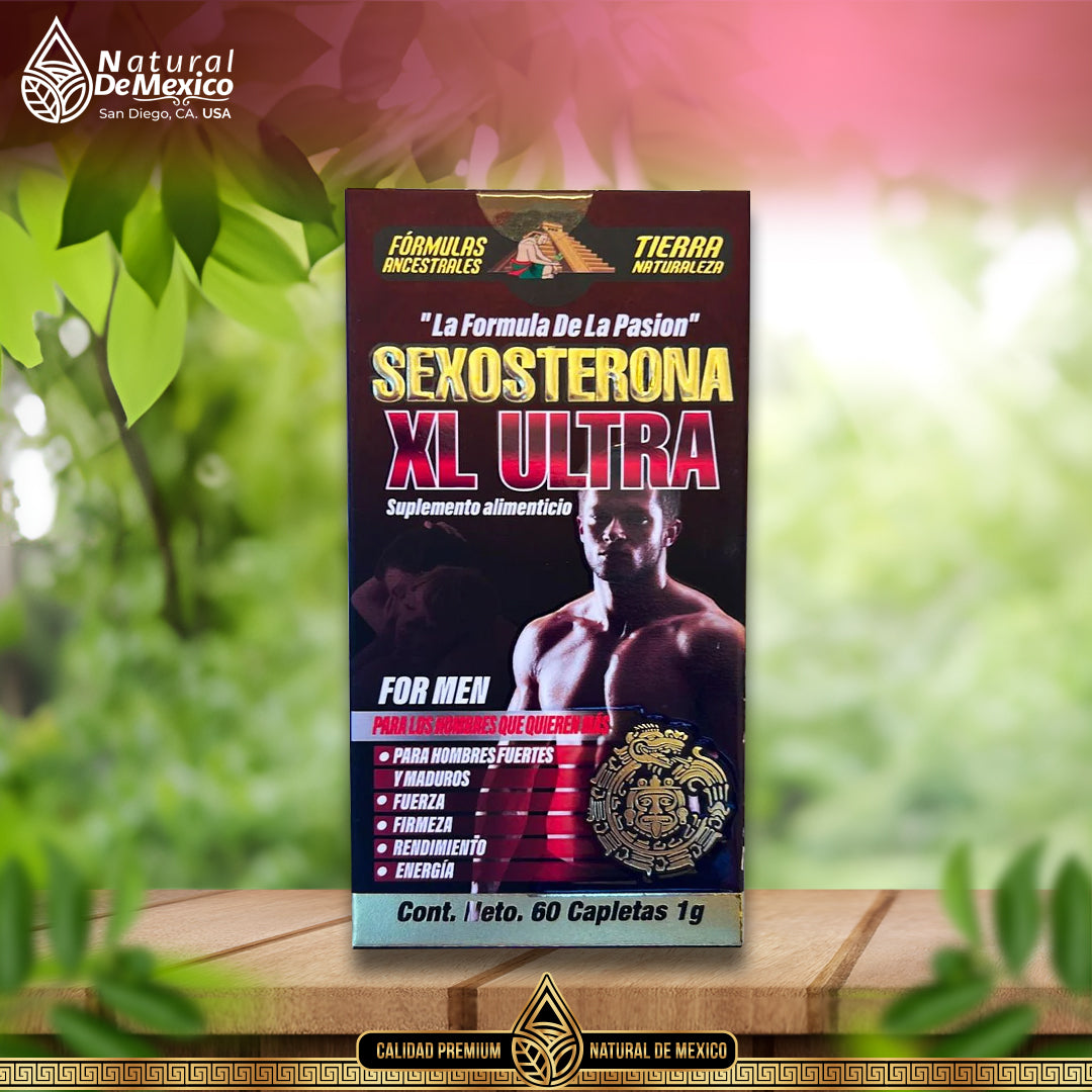 Sexosterona XL Ultra Suplemento Tierra Naturaleza / Sexosterona XL Ultra Supplement 60 Caplets